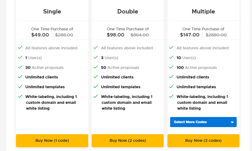 Fresh Proposals Review - Must Have New Tool For Freelancers 26 appsumo pricing