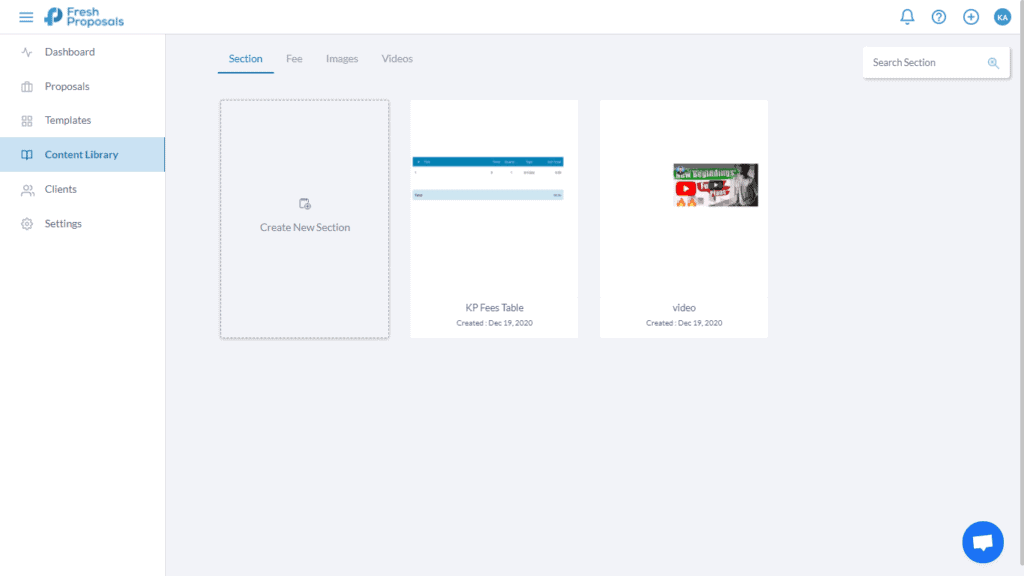 Fresh Proposals Review - Must Have New Tool For Freelancers 15 content library
