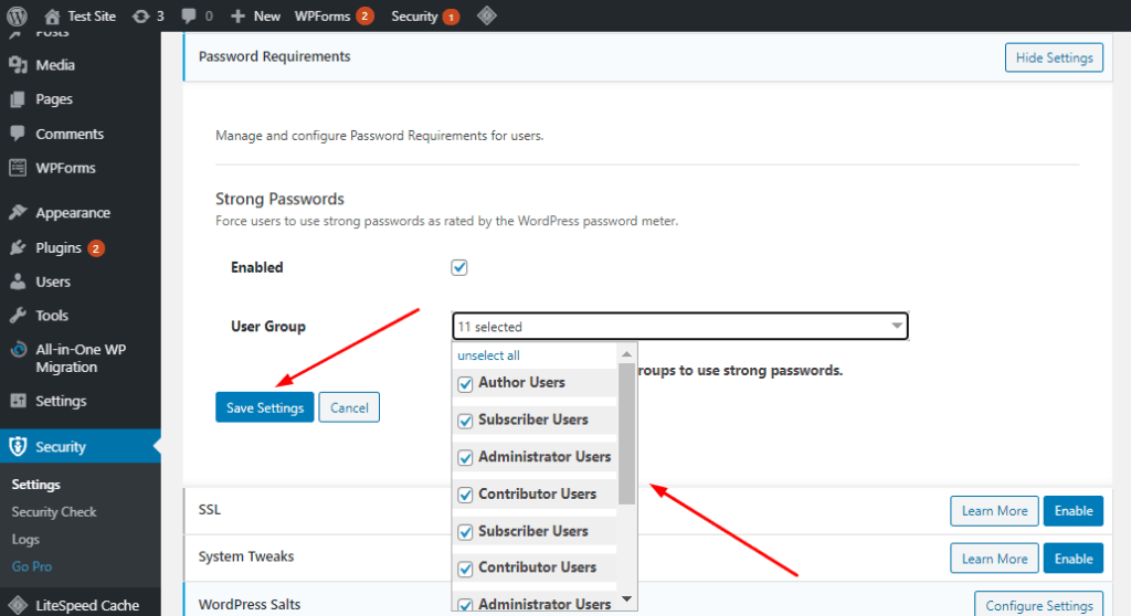 12 WordPress Security Tips 2026 - Stop Hackers Hacking Your Website 5 wordpress enforce strong password
