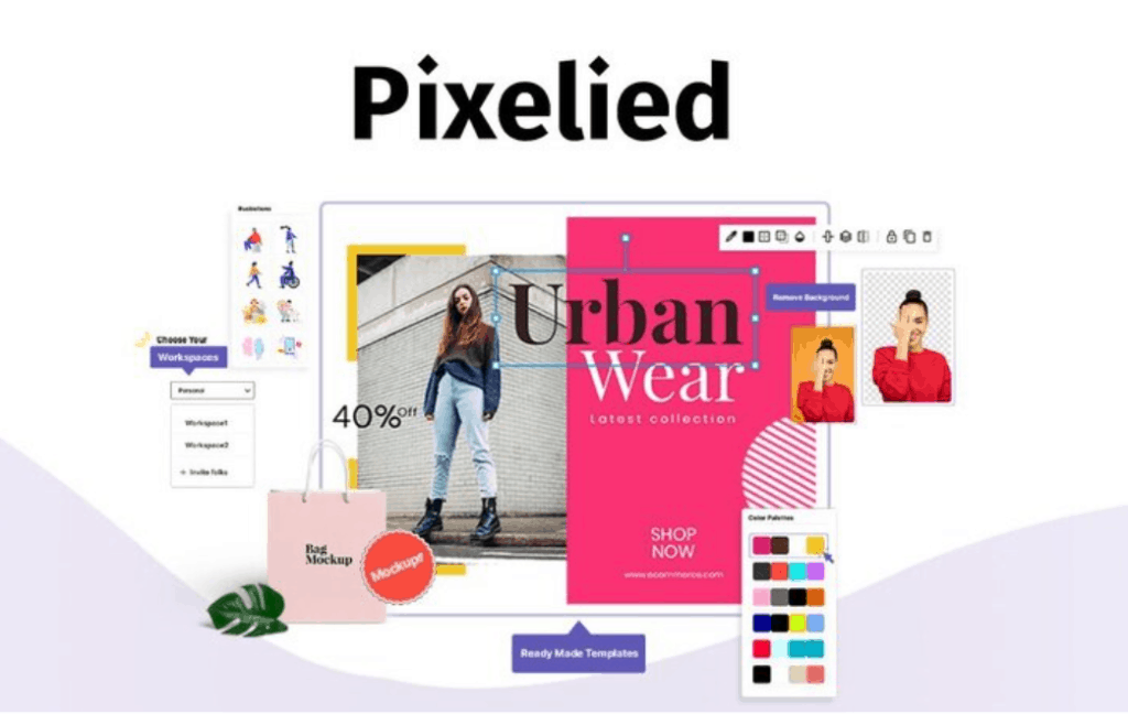 Pixelied Review 2026 - A Swift Design Tool || Pixelied Vs Canva || Pixelied Vs Crello 1 pixelied main image