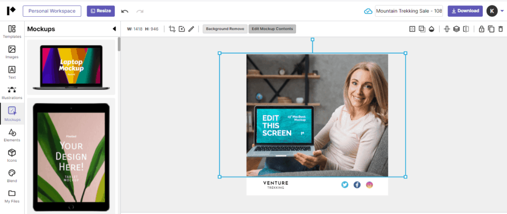 Pixelied Review 2026 - A Swift Design Tool || Pixelied Vs Canva || Pixelied Vs Crello 17 pixelied mockups