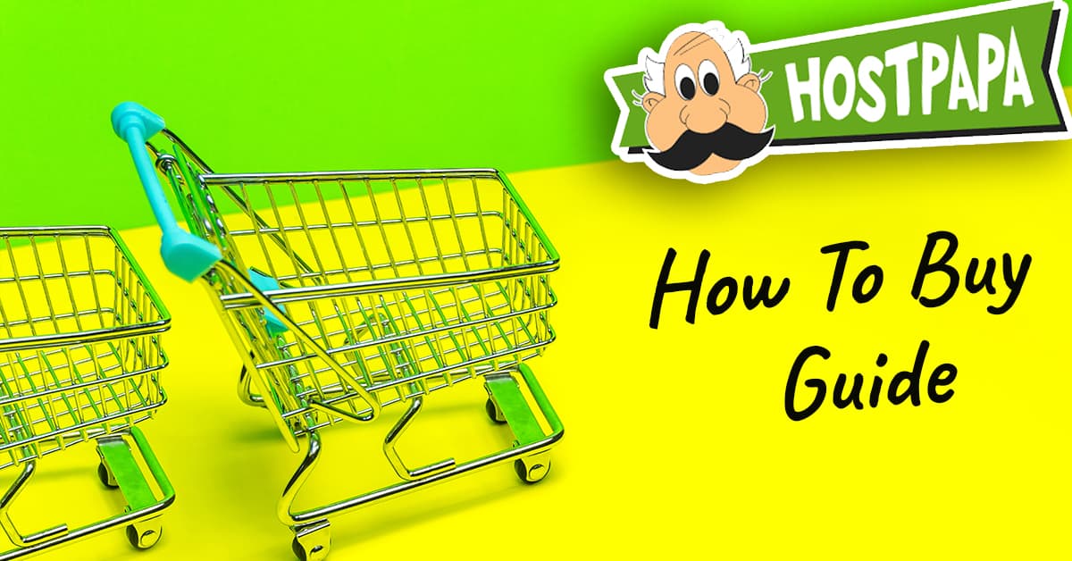 how to buy hosting from HostPapa
