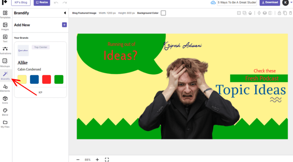 Pixelied Review 2026 - A Swift Design Tool || Pixelied Vs Canva || Pixelied Vs Crello 20 pixelied brandify
