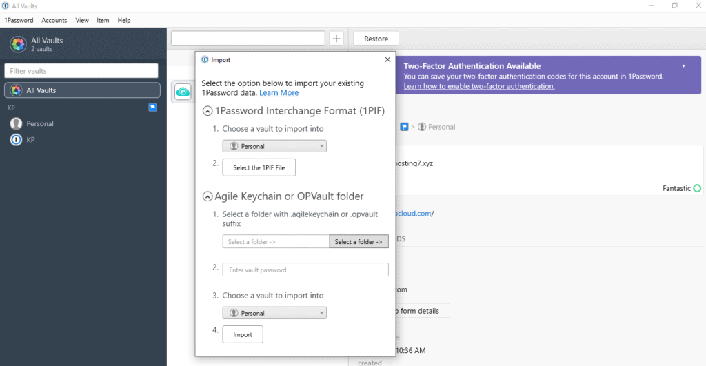 1Password Review (2026) - Why I Switched to 1Password 21 1Password import