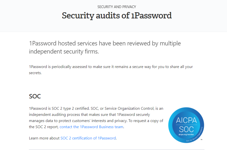 1Password Review (2026) - Why I Switched to 1Password 6 1password security audits