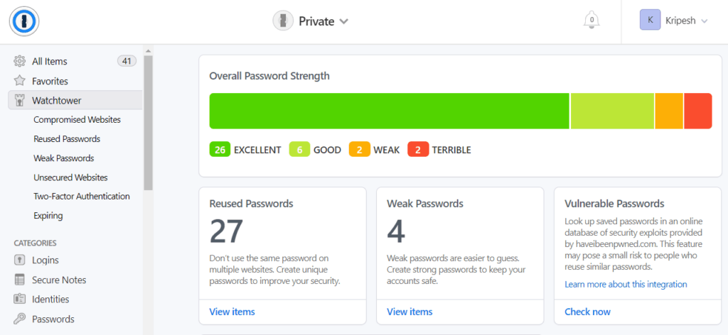 1Password Review (2026) - Why I Switched to 1Password 8 1password watchtower