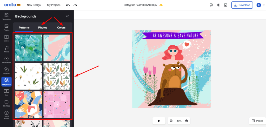 Crello Review (2026) - Best Canva Alternative? 12 Crello Background