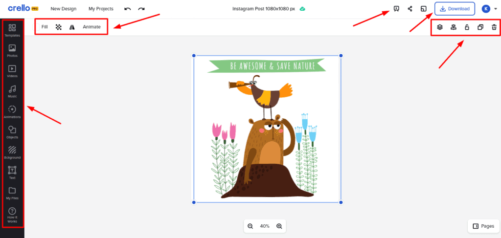 Crello Review (2026) - Best Canva Alternative? 3 Crello Editor