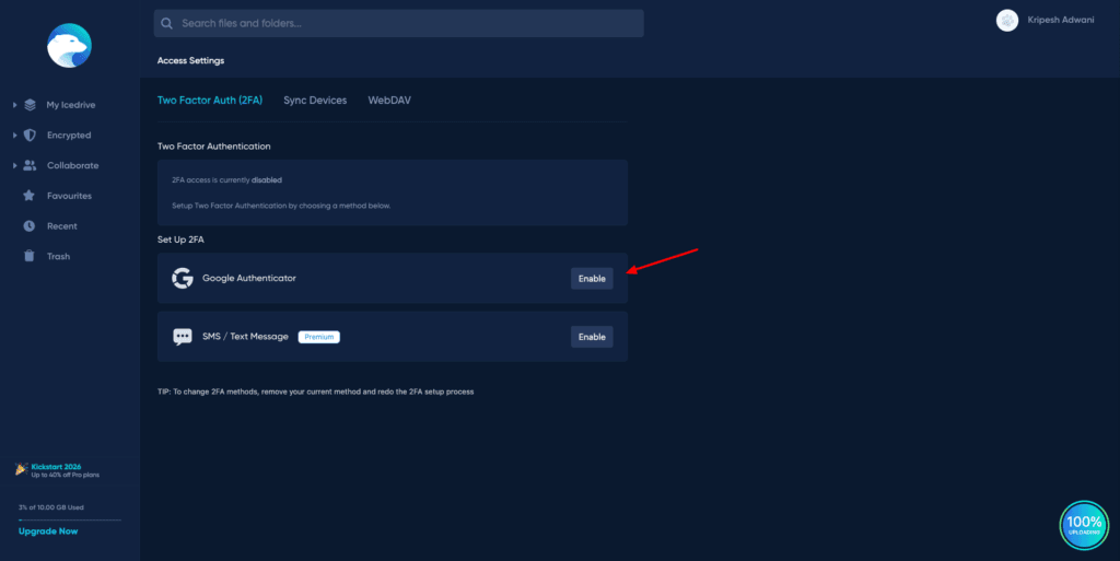 Icedrive Review (2026) - Why I Bought IceDrive? 8 Pros & 7 Cons 7 Icedrive Security