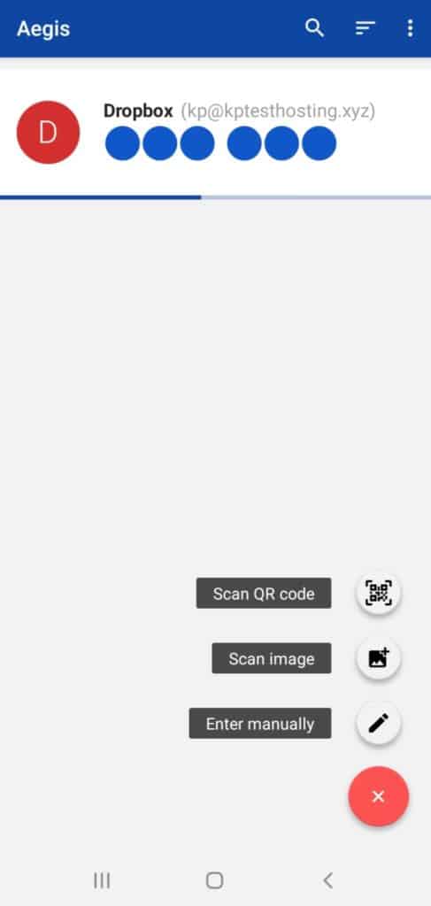 9 Best 2FA Apps (2026) - The Complete Two-Factor Authentication Guide 41 Aegis UI