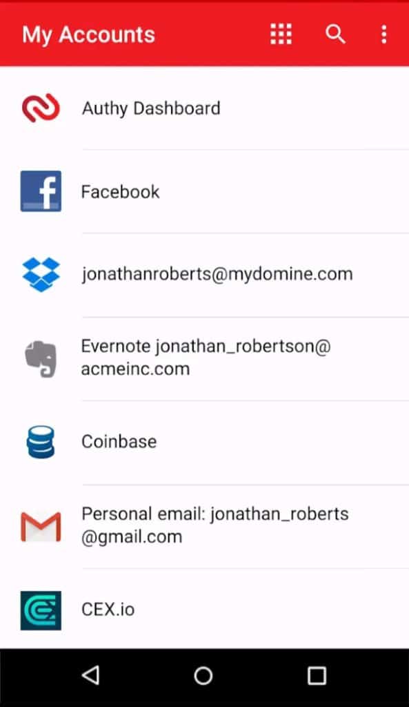 9 Best 2FA Apps (2026) - The Complete Two-Factor Authentication Guide 12 Authy UI