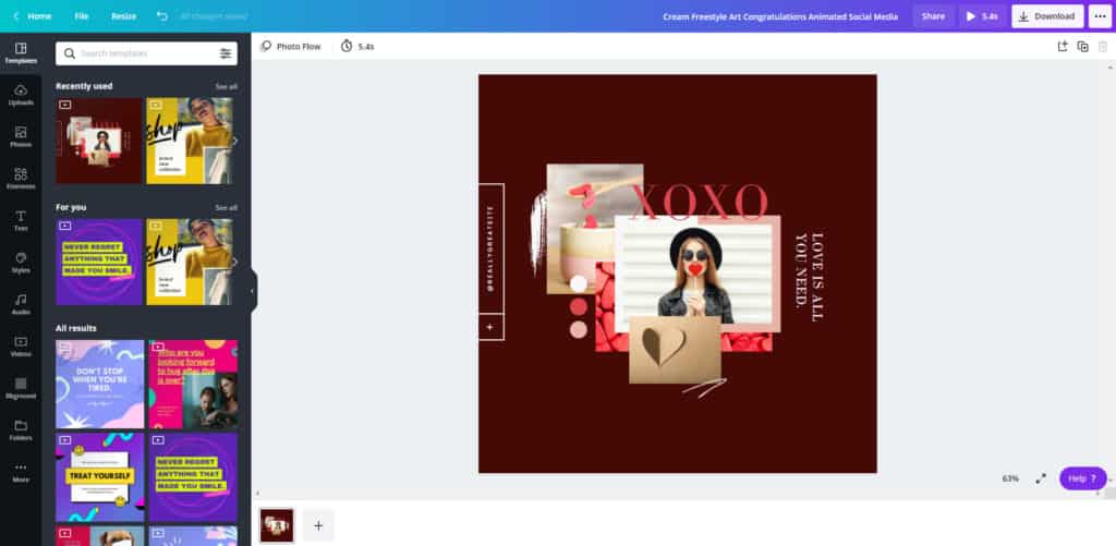 Canva vs Crello (2026) - Which is Best For You? 52 Canva Pro animated templates