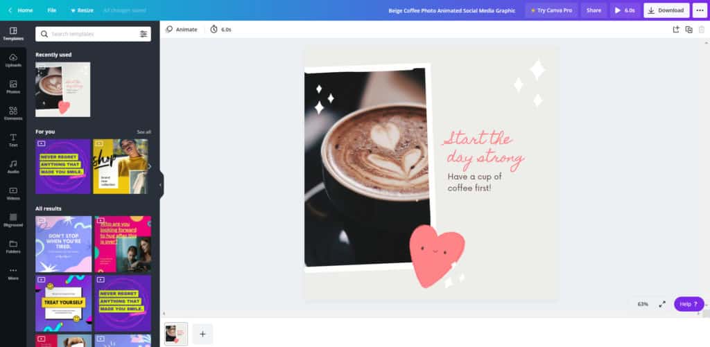 Canva vs Crello (2026) - Which is Best For You? 76 Canva free animated templates