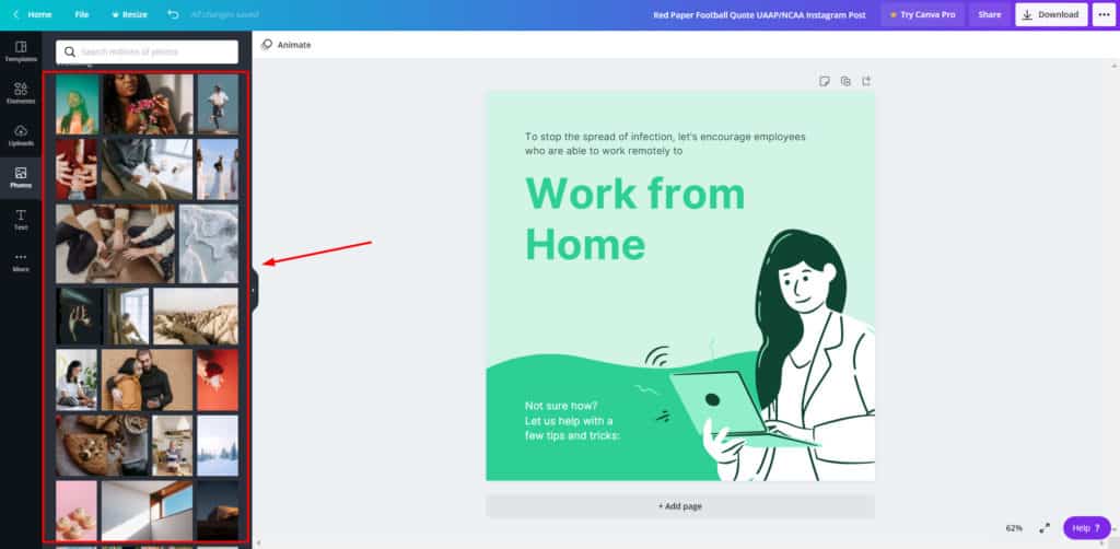 Canva vs Crello (2026) - Which is Best For You? 6 Canva free photos