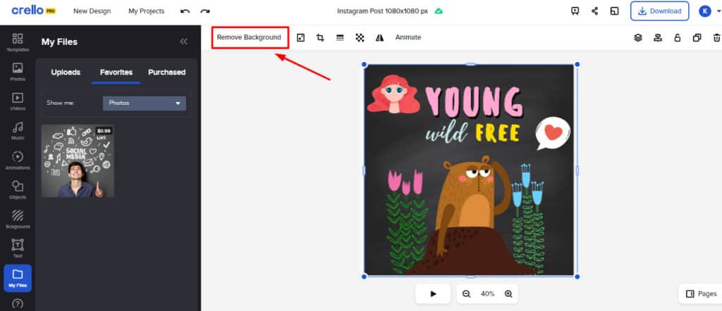 Canva vs Crello (2026) - Which is Best For You? 58 Crello Background Remover Tool