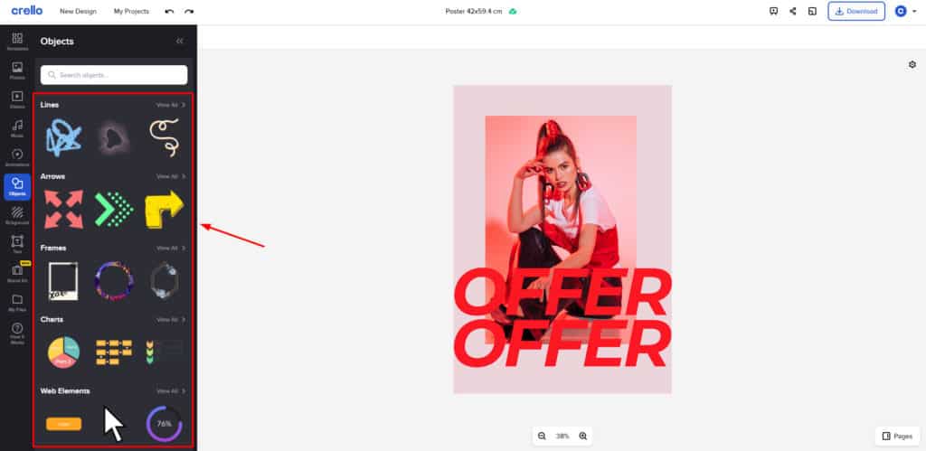 Canva vs Crello (2026) - Which is Best For You? 14 Crello free elements