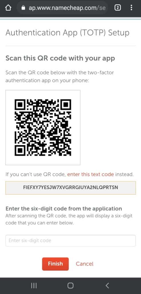 9 Best 2FA Apps (2026) - The Complete Two-Factor Authentication Guide 6 Enabling 2FA on Namecheap