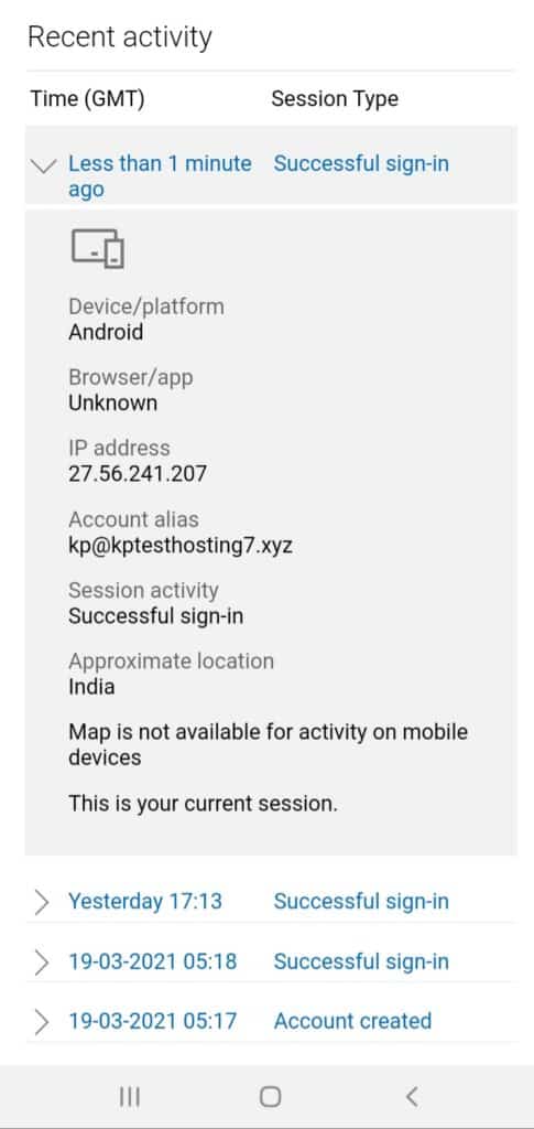 9 Best 2FA Apps (2026) - The Complete Two-Factor Authentication Guide 21 Microsoft recent activity