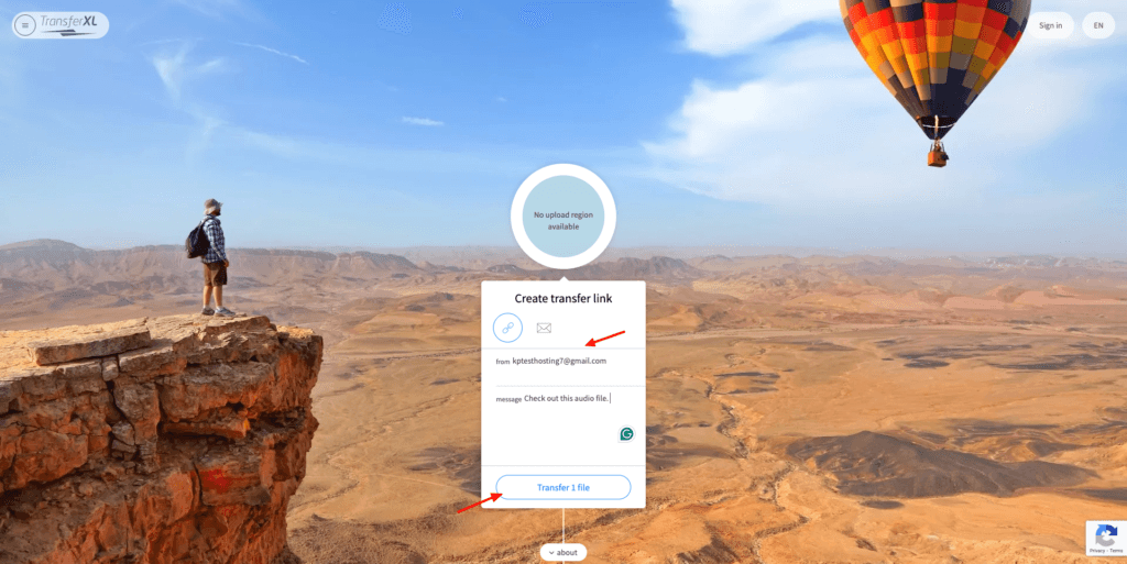 TransferXL - file transfer
