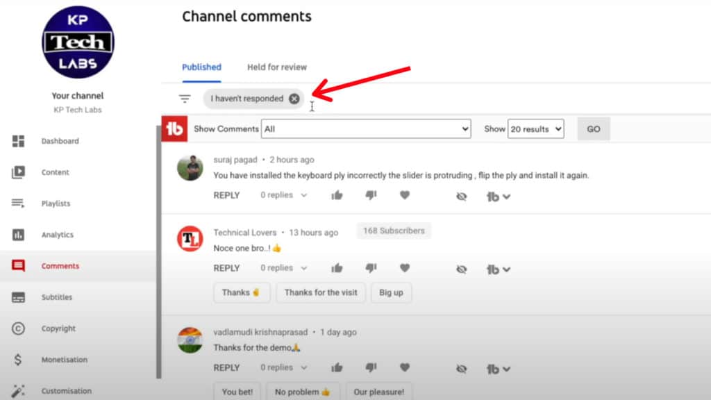 TubeBuddy Review (2026) - Is It Worth It? | 9 Pros & 4 Cons 13 TubeBuddy Free plan - Comment Filters