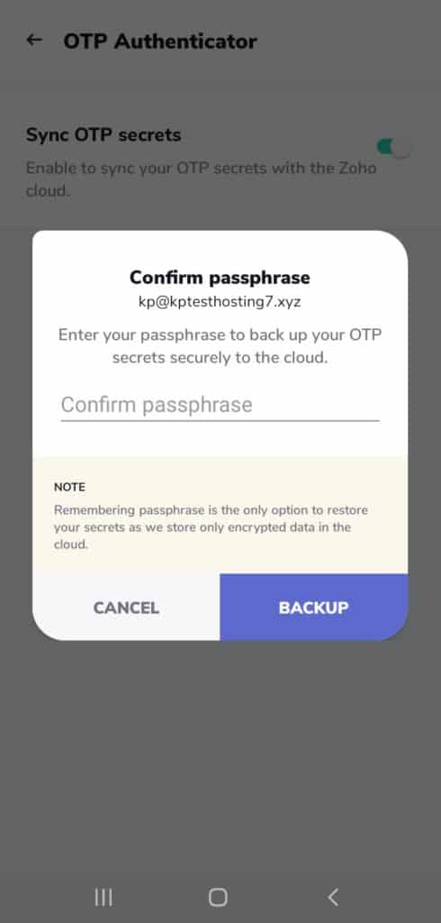 9 Best 2FA Apps (2026) - The Complete Two-Factor Authentication Guide 54 Zoho OneAuth Sync