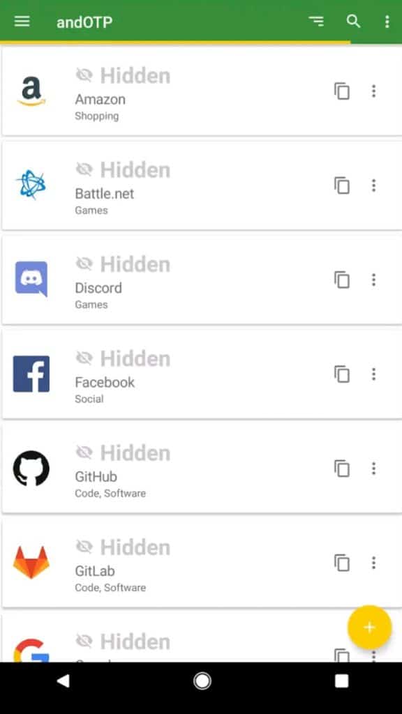 9 Best 2FA Apps (2026) - The Complete Two-Factor Authentication Guide 30 andOTP UI