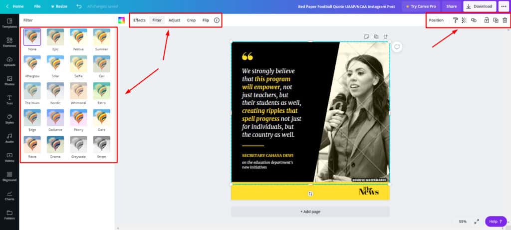 Canva vs Crello (2026) - Which is Best For You? 21 canva free editor