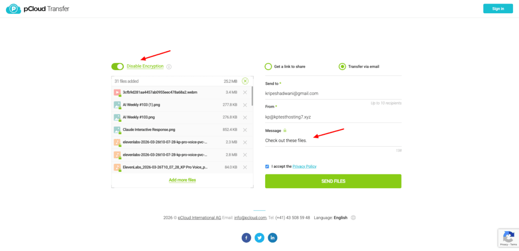 pCloud Transfer - file transfer
