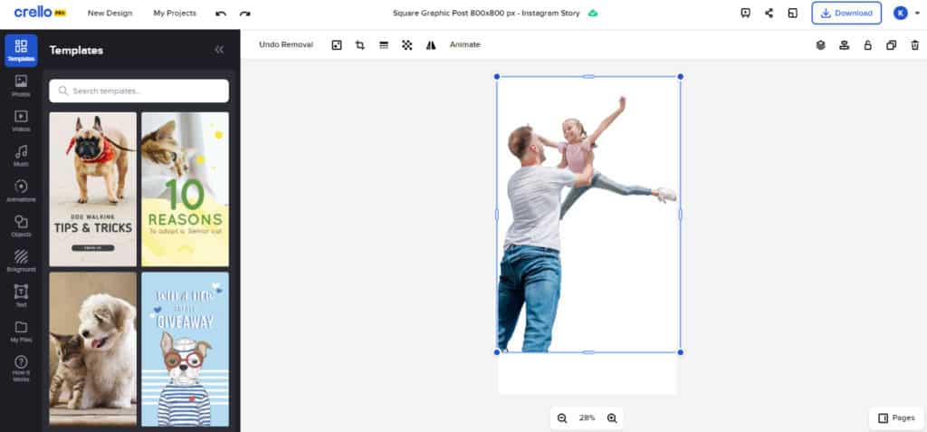 Canva vs Crello (2026) - Which is Best For You? 82 removed background