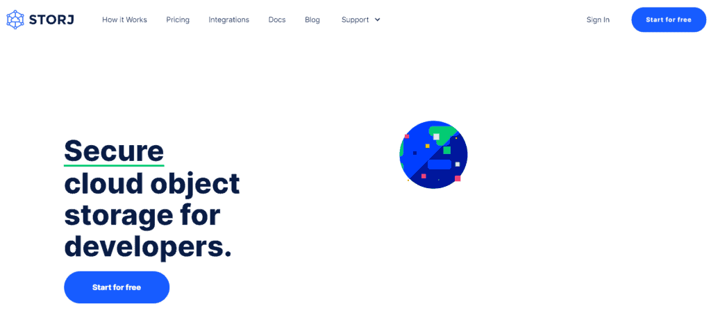 Decentralized Data Storage - What is it and How Does it Work? (FileCoin, Storj, Internxt) 6 Storj storage