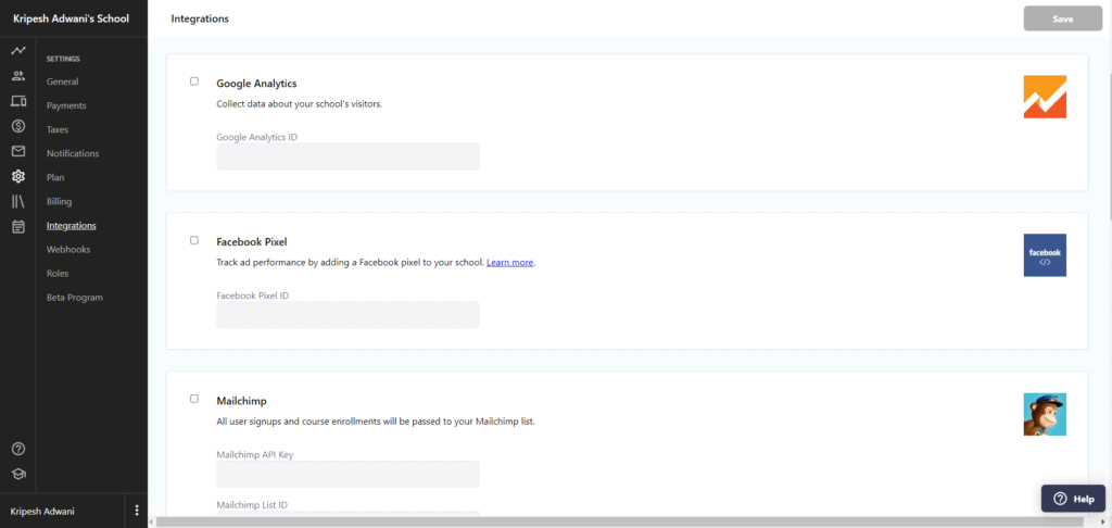 Teachable Review (2026) - What Makes It So Popular? 31 Teachable integrations