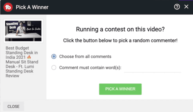 TubeBuddy Review (2026) - Is It Worth It? | 9 Pros & 4 Cons 8 TubeBuddy Comment Picker