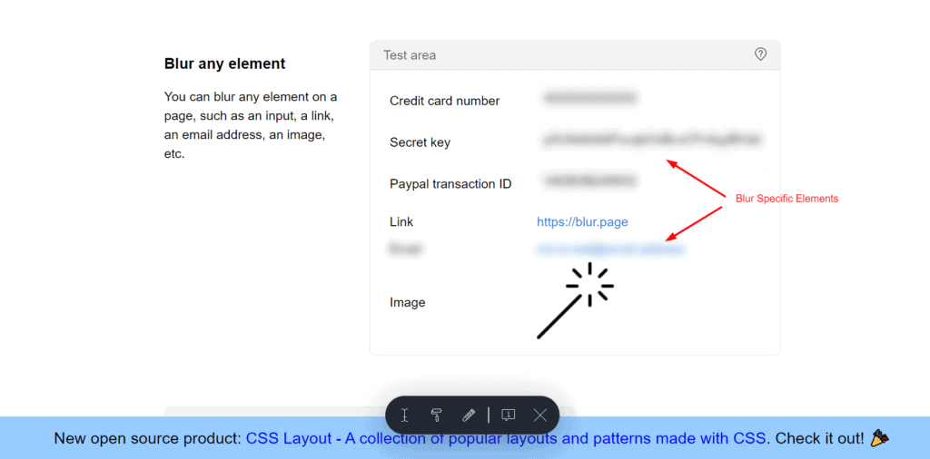 BlurPage Review (2026) - Simple & Powerful Browser Extension 2 BlurPage hiding specific elements