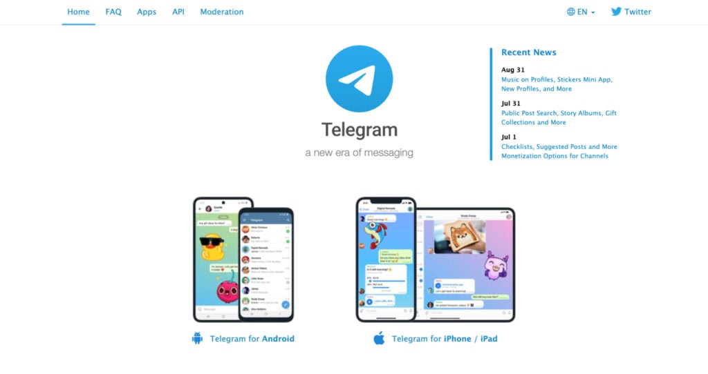 Telegram Cloud Storage Review (2026) - FREE Unlimited Cloud Storage? 1 Telegram Cloud - homepage