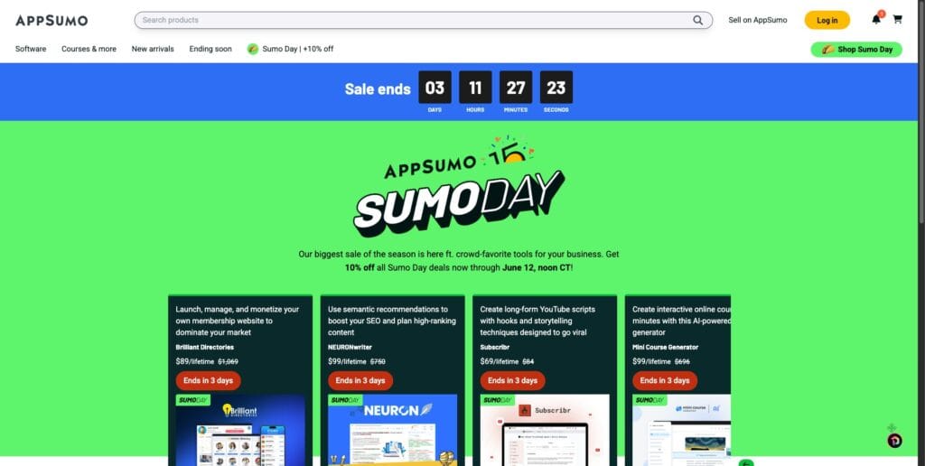 Best AppSumo Sumo Day Deals (2025) - Best AppSumo Lifetime Deals For 2025 4 AppSumo Sumo Day Sale