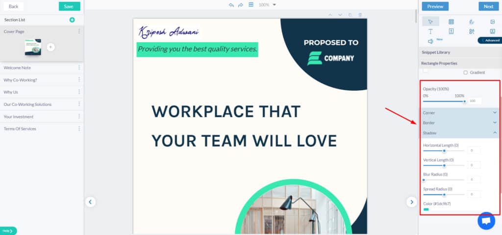 Fresh Proposals Review - Must Have New Tool For Freelancers 8 Fresh Proposals page settings