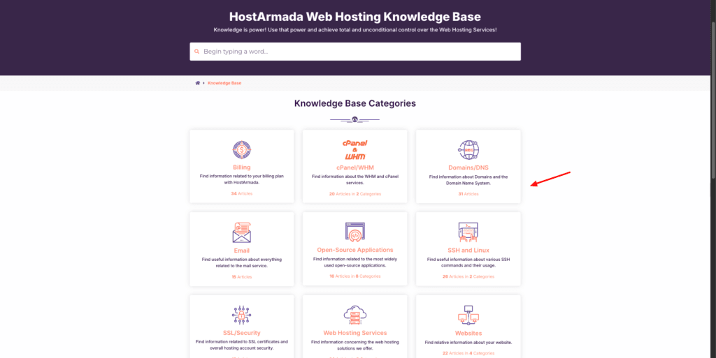 HostArmada Review June 2026 - How They've Changed (After 3 Years) 19 HostArmada knowledge base