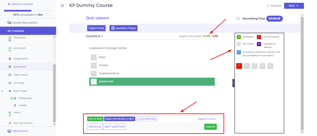 Graphy Review 2026 (Formerly Spayee) - Is It Best For Indian Audience? 28 Quiz Lessons Student Interface