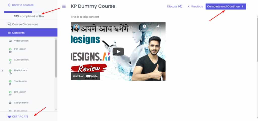 Graphy Review 2026 (Formerly Spayee) - Is It Best For Indian Audience? 23 Student Interface Spayee