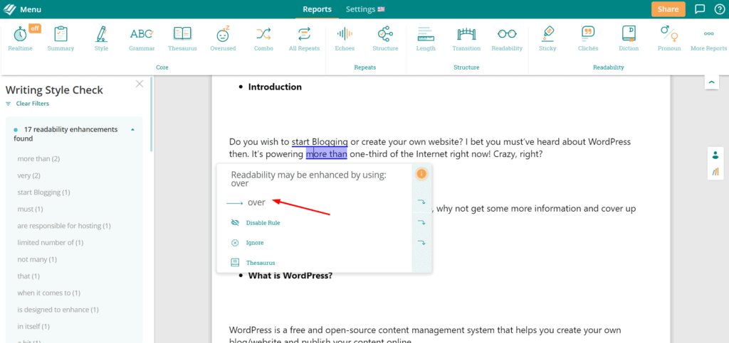 Style Reports in PWA