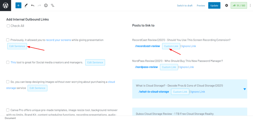 Link Whisper Review (2026) - Easiest Way To Build Internal Links 4 Outbound internal link building
