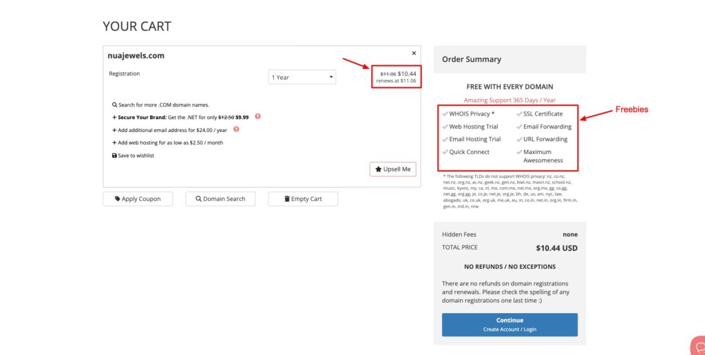 7 Best Domain Name Registrars in India (2026) - Buy Domain Name in India 17 Porkbun - freebies with domain