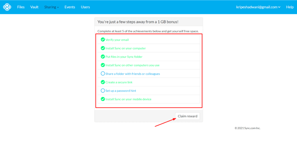 Sync.com Review (2026) - Best Secure Cloud Storage 20 Sync 1 GB Bonus Reward