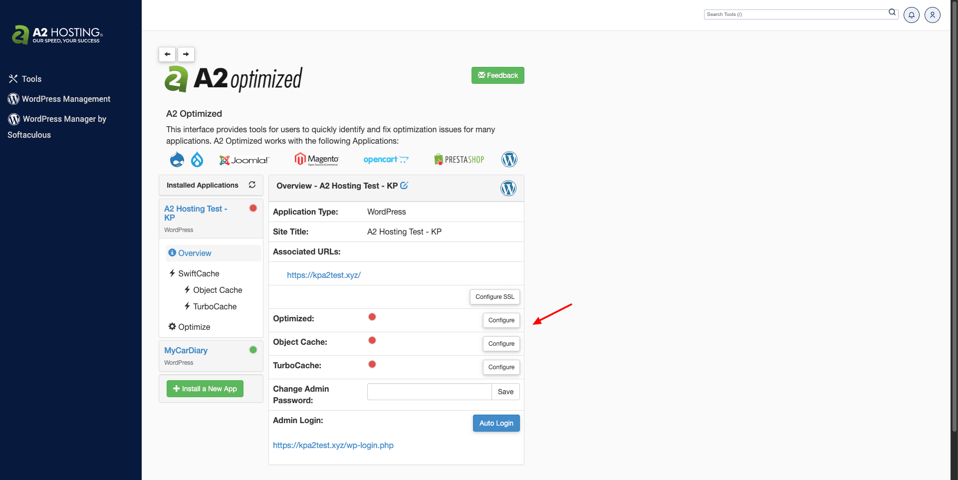 Hosting.com Review (June 2026): Speed, Uptime & Pricing - The Unfiltered Truth 8 A2 Optimized Cache plugin