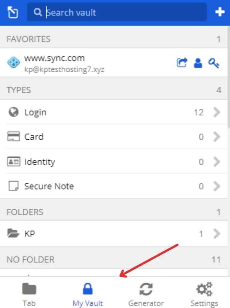 Bitwarden Review 2026 (Free Version) - Best Free Password Manager 16 Bitwarden Mobile UI