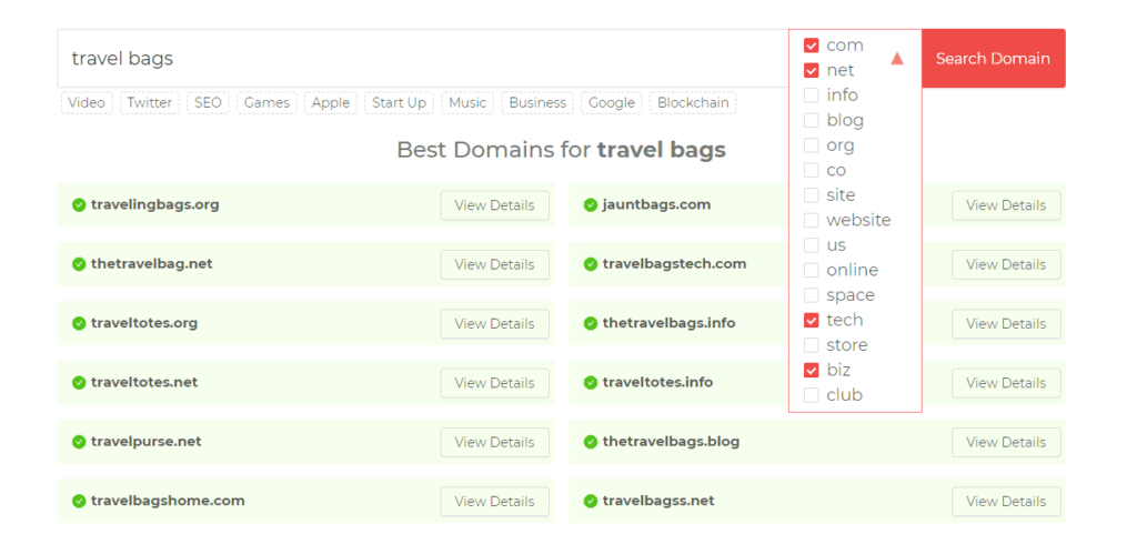 Domain Wheel features 1