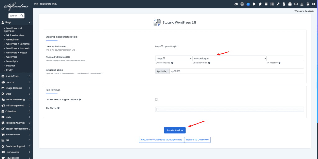 Hosting.com Review (June 2026): Speed, Uptime & Pricing - The Unfiltered Truth 15 Hosting.com - creating staging site