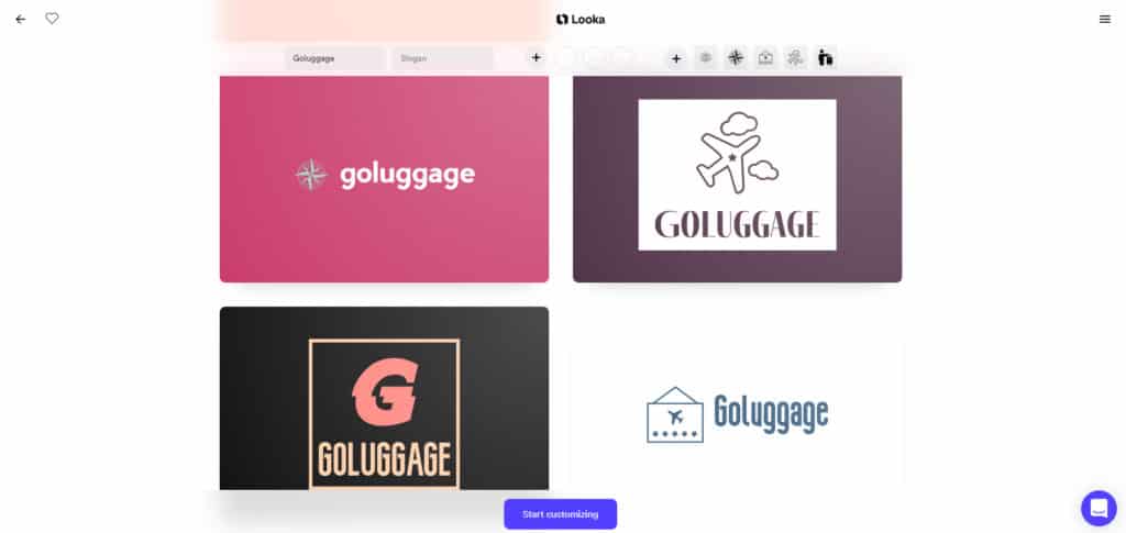 Looka Logo Generator