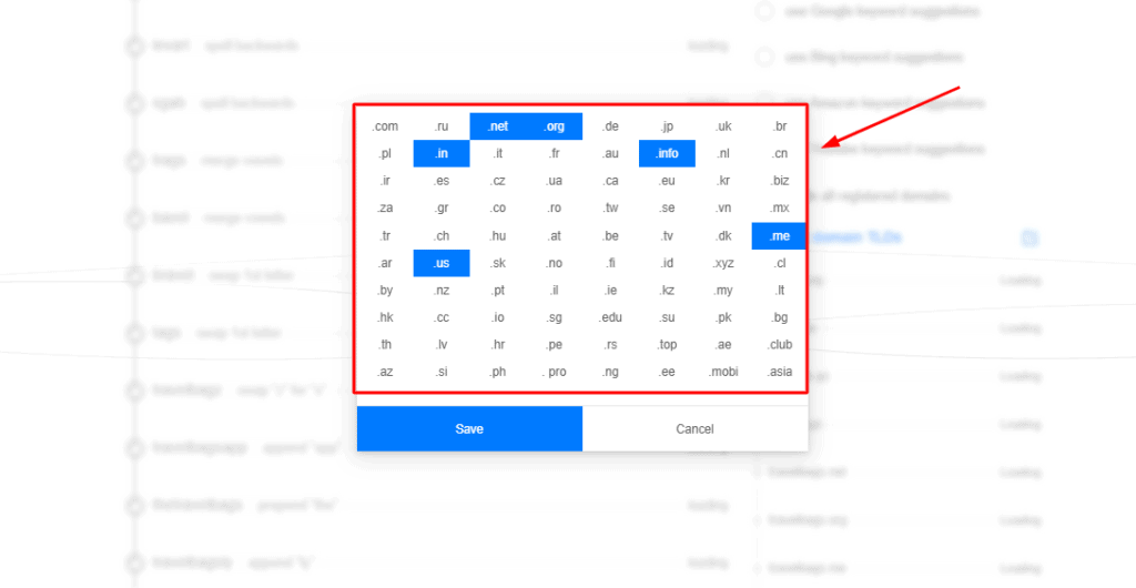 Name Ideas Generator features 2
