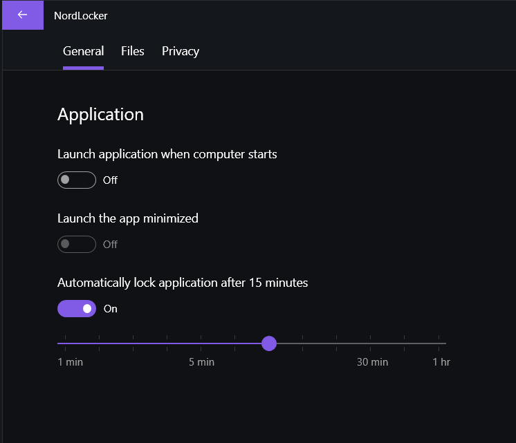 NordLocker Review (2026) - Best Free Encryption Software 5 NordLocker Account Settings